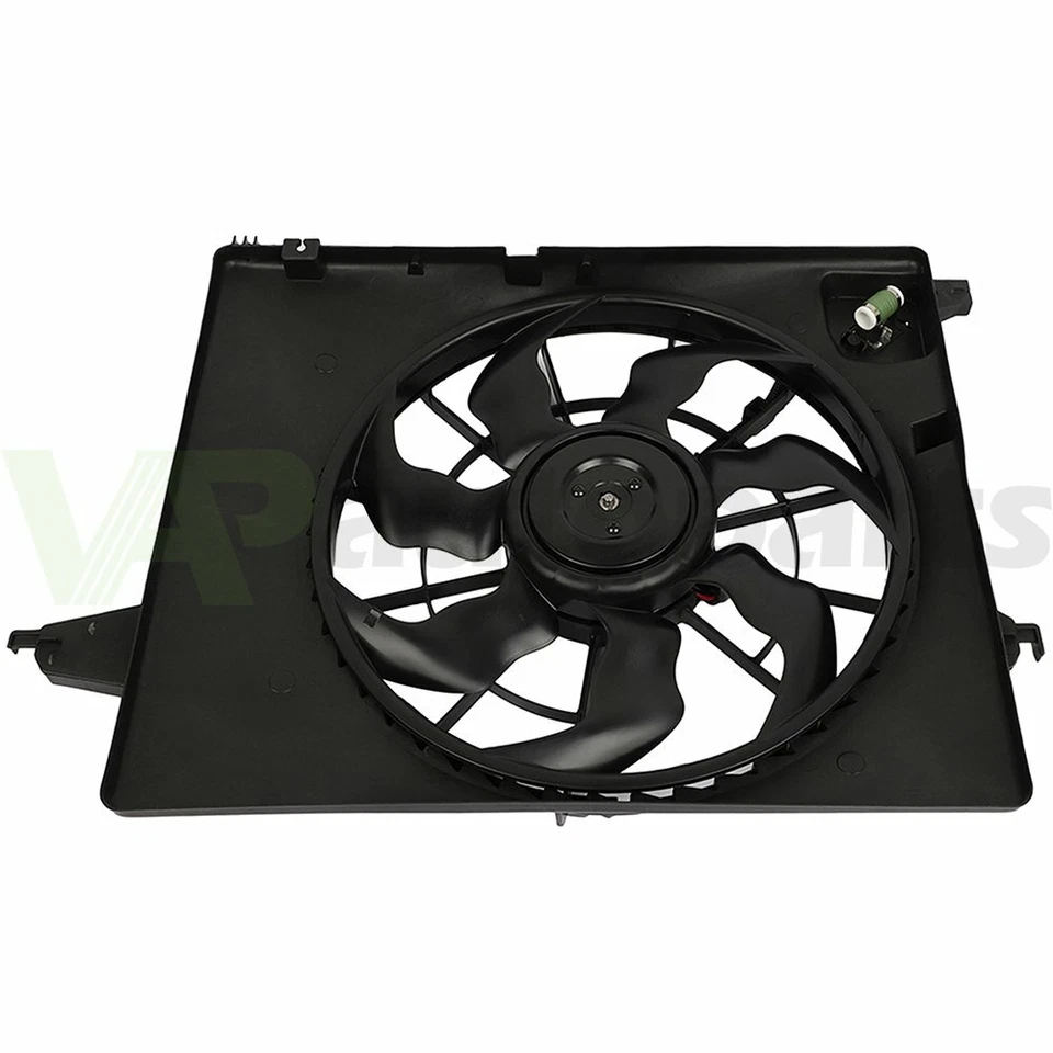 Ventilador de refrigeración del radiador del motor para Hyundai Santa Fe 2010-2012 Kia Sorento 2011-2013 Foto 4 de 4