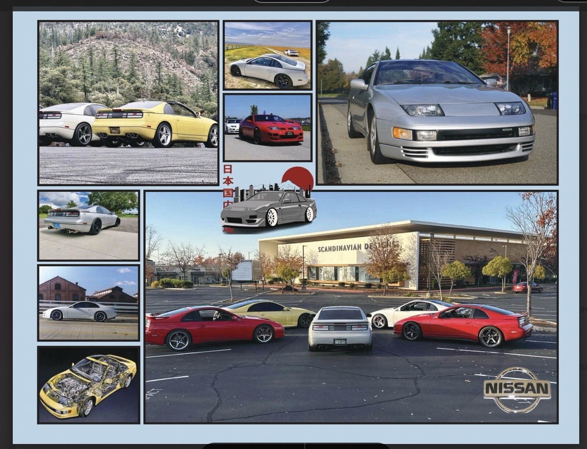 2025 Nissan 300ZX Z32 Wall Calendar | eBay