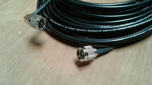 2 Ft LMR-240 Coaxial Cable Jumper N Male - TNC Male - Rfwel Engr E-Store - Foto 3