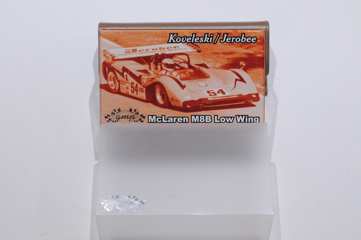 Gmp McLaren M8B Low Wing 1/43 マクラーレン GMP MCLAREN M8B LOW WING #54 KOVELESKI/JEROBEE SCALE 1:43