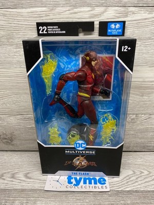 MCFARLANE DC MULTIVERSE FLASH, THE FLASH ACTION FIGURE BATMAN COSTUME FAST SHIP