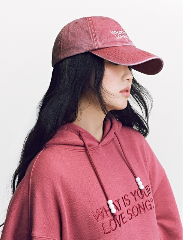 BTS ARIRANG BALL CAP Red - What is your Love Song? Official
