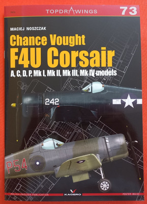 Kagero Topdrawings 7073 73, CHANCE VOUGHT F4U CORSAIR