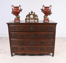 French Provincial Normandy Commode Oak Chest Drawers c.1780