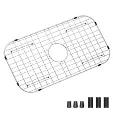 Protector Grid 26-1/16" x 14-1/16", Centered Drain with Corner Radius 3-1/2",...