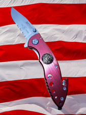 MTech USA Fire Fighter Rescue Liner ock Spring Assisted Folding Knife