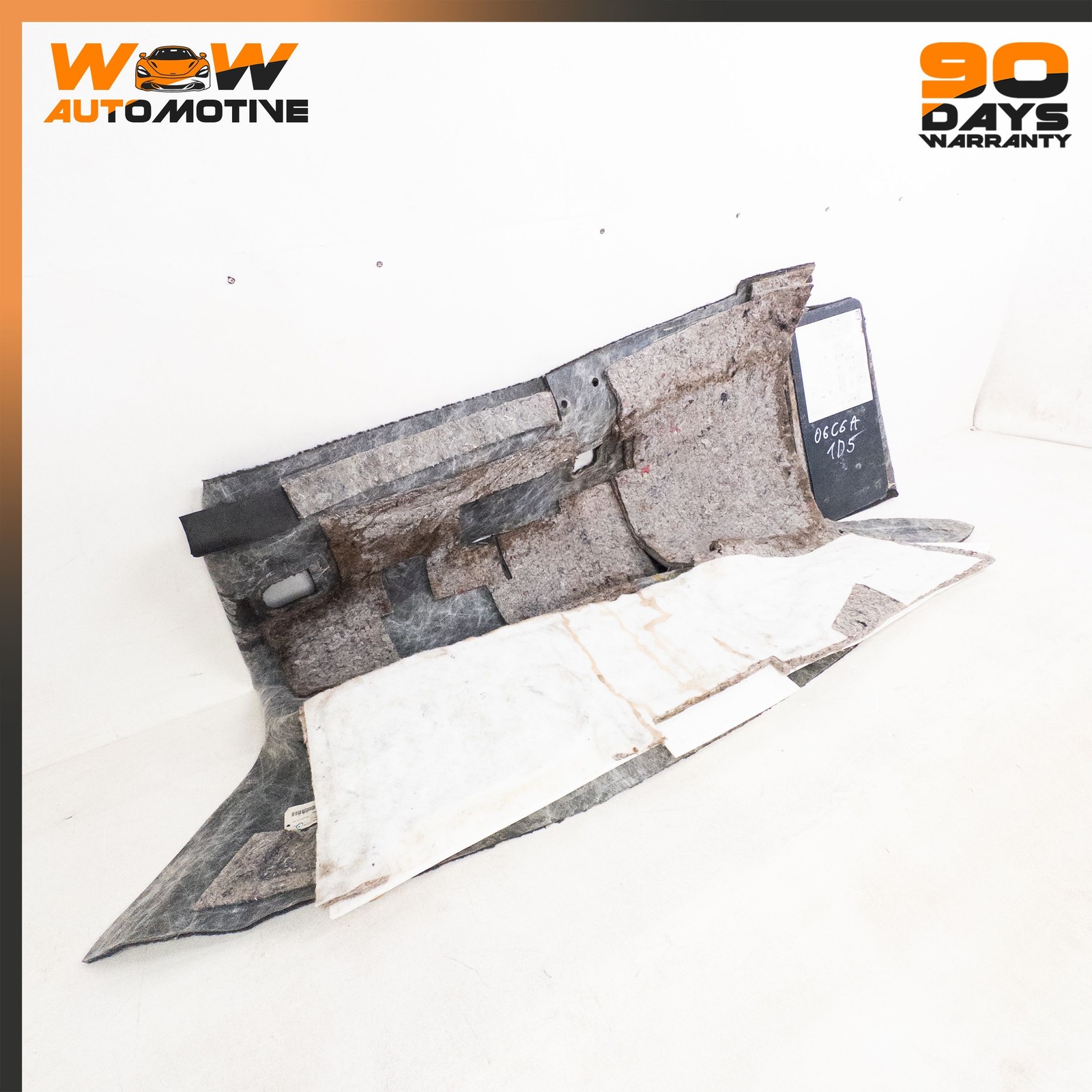 05-13 CHEVROLET CORVETTE C6 FRONT RIGHT PASSENGER SIDE FLOOR CARPET PANEL OEM