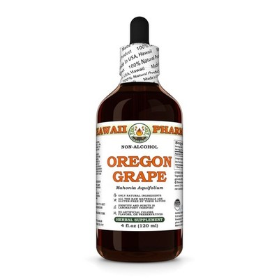 Oregon Grape (Mahonia Aquifolium) Glycerite, Dried Root Liquid Extract
