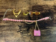 mini brands fashion belt with bag necklace bracelet robot dog PRIVATE LISTING ❤️