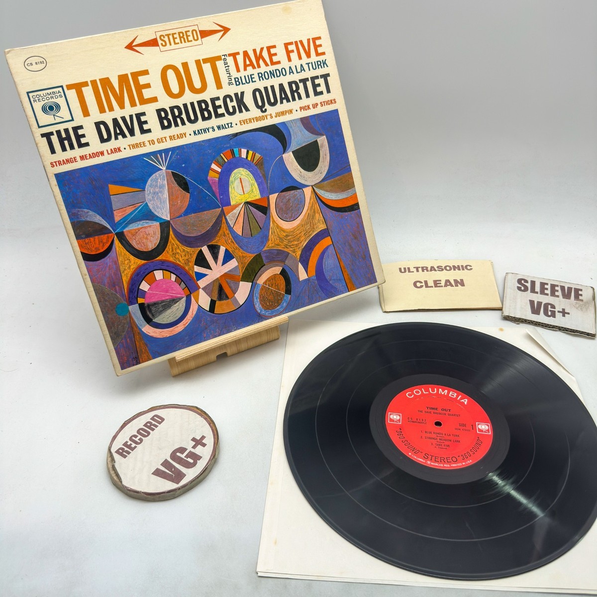The Dave Brubeck Quartet - Time Out VG+/VG+ 1962 Pitman Press 