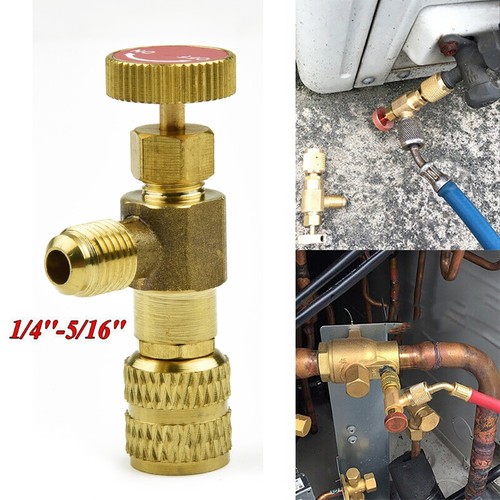 Adapter Flow Control Valve Air Conditioning Charging For 1/4\"-5/16 \'\' - Picture 2 of 17