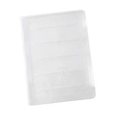 Press on Nail Storage Box Travel Friendly See through Lightweight Container