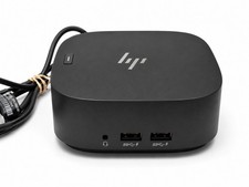 HP USB-C Dock G5 HSN-IX02 Docking Station w/ Genuine 120W Power Adapter Tested