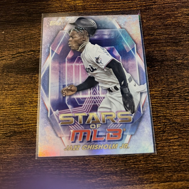 2023 Topps Series 1 - Stars of Mlb Jazz Chisholm #SMLB-10 Marlins Yankees