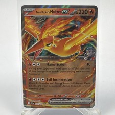 Carta Pokemon Team Rocket's Moltres ex 031/182 SV10: Rivali Destinati NM