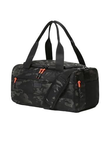 22L Boost Duffel Bag – Small Travel & Sports Gym Bag for Women Abstract Camo - Picture 3 of 7