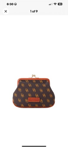 2-teiliges Set Dooney & Bourke Florentine kleiner Reißverschluss Pod Rucksack & Gretta großer Rahmen - Bild 18 von 20