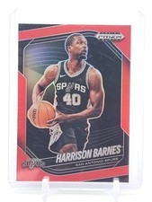 HARRISON BARNES 2024-25 PRIZM BLACK RED /299 #85 SPURS BASKETBALL Q5722