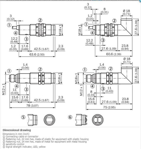 A● SICK VTE18-4N8312 Photoelectric proximity sensor ,NPN ,New - Picture 7 of 7