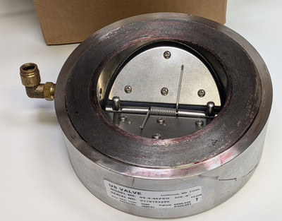 NEW US Valve 4'' Check Valve 09-4-4SPEG  - 250F Max Seal Temp 300PSI - Gas Tight