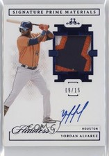 2021 Flawless Signature Prime Materials Sapphire 9/15 Yordan Alvarez Auto v9t