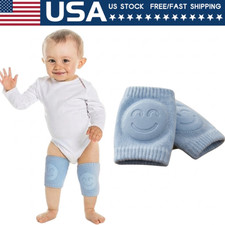 Baby Anti  Slip Crawl Knee Pads, Smiley Knee Protector for Infants Toddlers