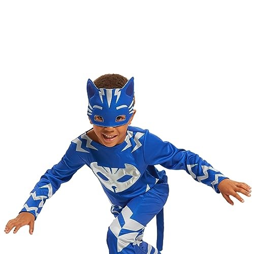 PJ Masks Turbo Blast Catboy Dress Up and Pretend Play Set, Includes Full Body
