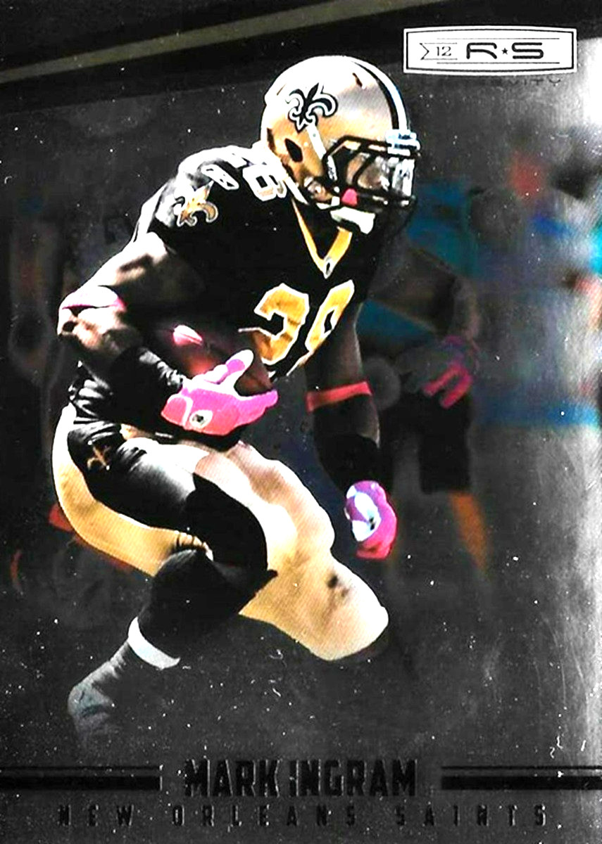 2012 Rookies and Stars LONGEVITY #89 Mark Ingram New Orleans Saints