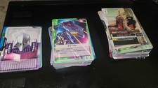 109 Japanese assorted Gundam card game lot used Great condition