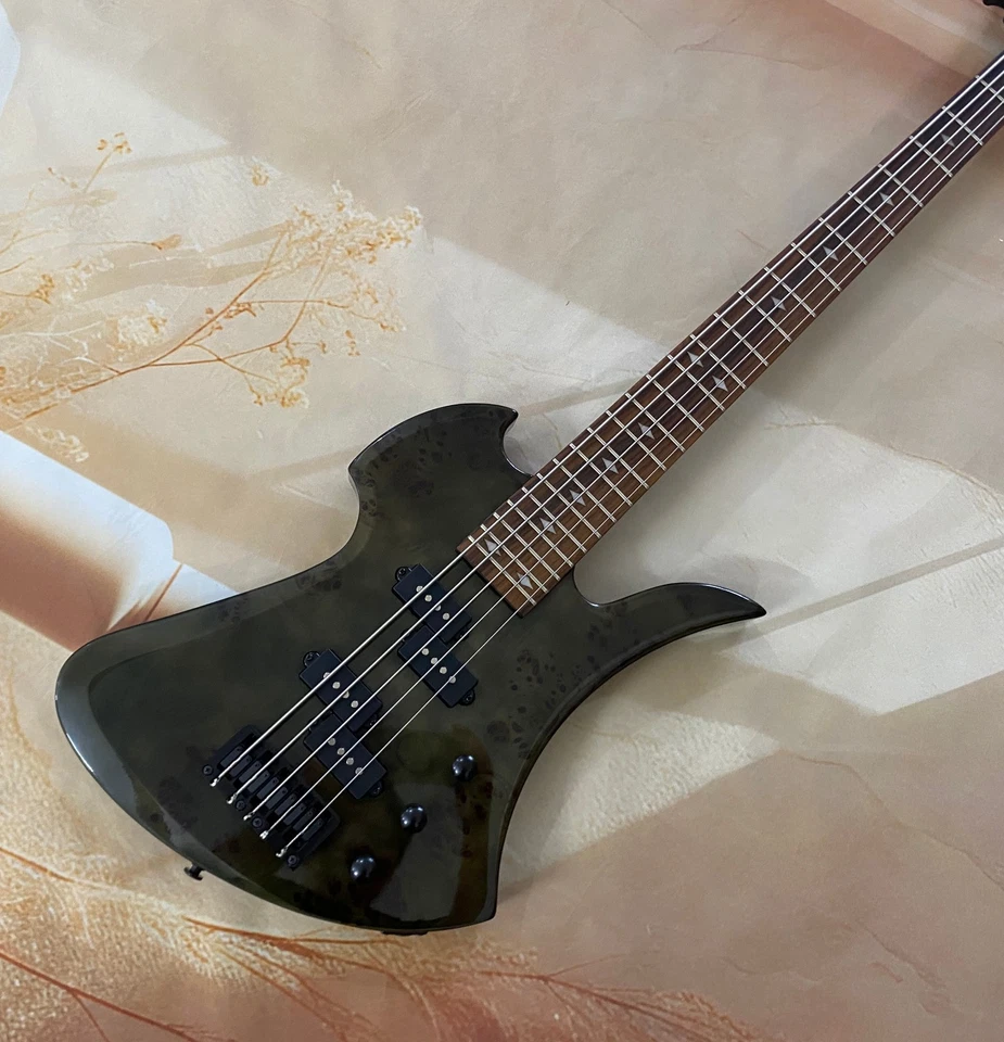 Bajo Eléctrico 5 Cuerdas Diapasón Palisandro Alta Calidad Foto 2 de 4