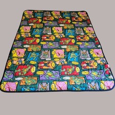Nickelodeon Teenage Mutant Ninja Turtles Quilt Toddler Comforter Blanket 42"x57"