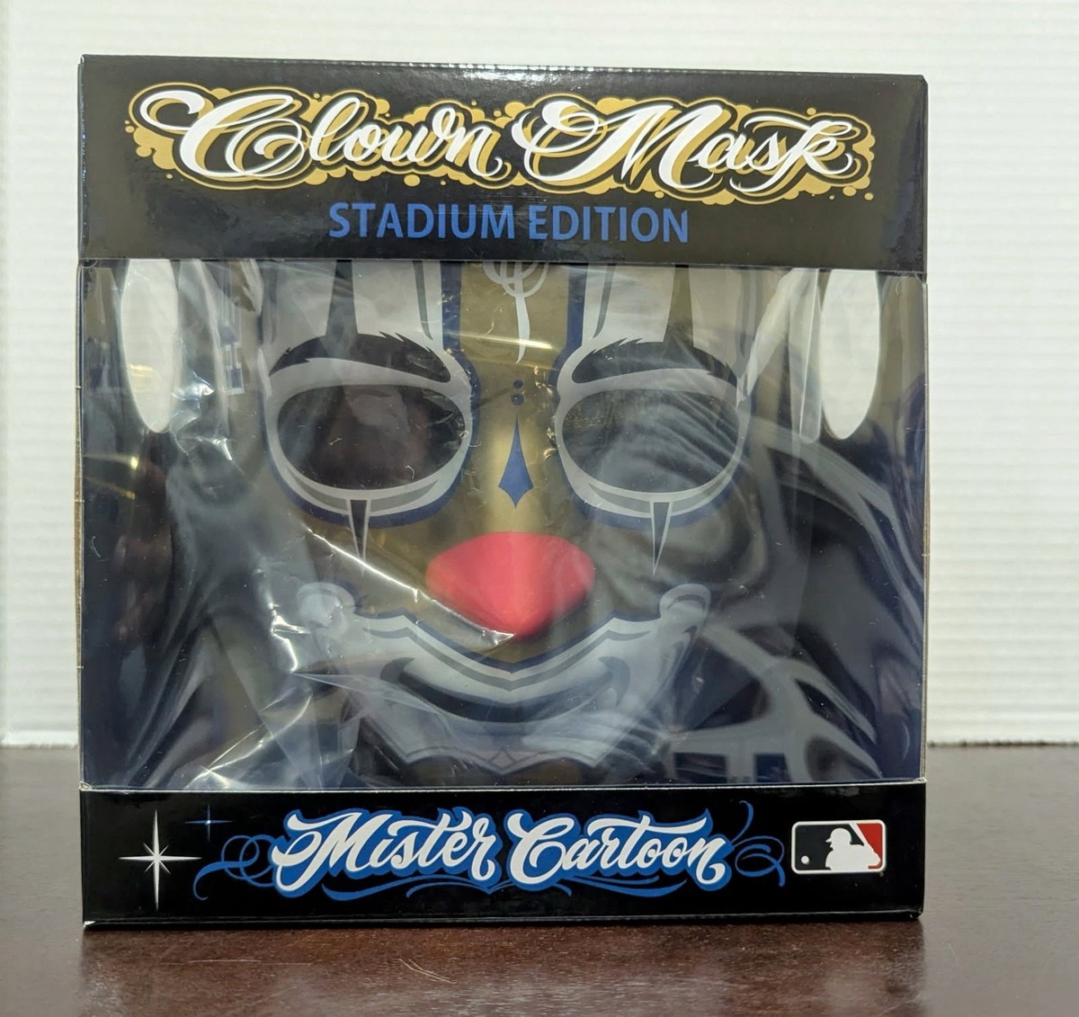 【新品】Mr Cartoon MLB CLOWN MASK Dodgers Mr Cartoon X LA Dodgers MLB Clown Mask | eBay