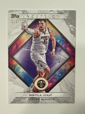 2025-26 Topps Inception Basketball Nikola Jokic Short Print Base /125 Nuggets - Image 1 of 4