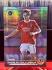 Andreas Schjelderup RC 2022-23 Topps Stadium Club Chrome Sliver Norway #89