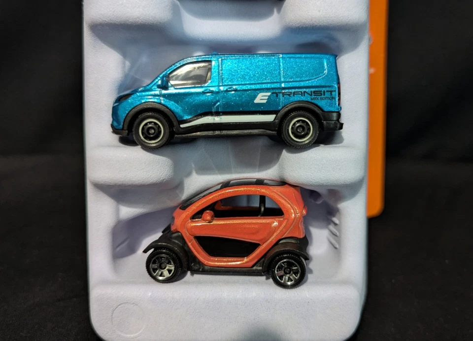 MATCHBOX CUSTOM MBX ELECTRIC DRIVERS 5 PACK. MACH-E HONDA E TWIZY TRANSIT E-TRON - Image 4 of 4