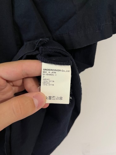 Undercover Undercoverism Rebel Gods Navy Blue Shirt Made in Japan Size 2 - Picture 9 of 10