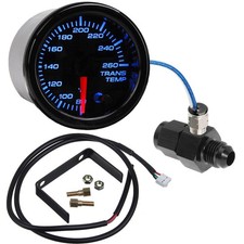 2 INCH TRANSMISSION OIL COOLER TEMPERATURE GAUGE SENDER 6AN HOSE END FITTING KIT