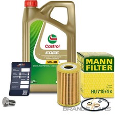 MANN-FILTER �LFILTER+5L CASTROL EDGE 5W-30 M F�R BMW 3-ER E36 E46 316 i 318 i