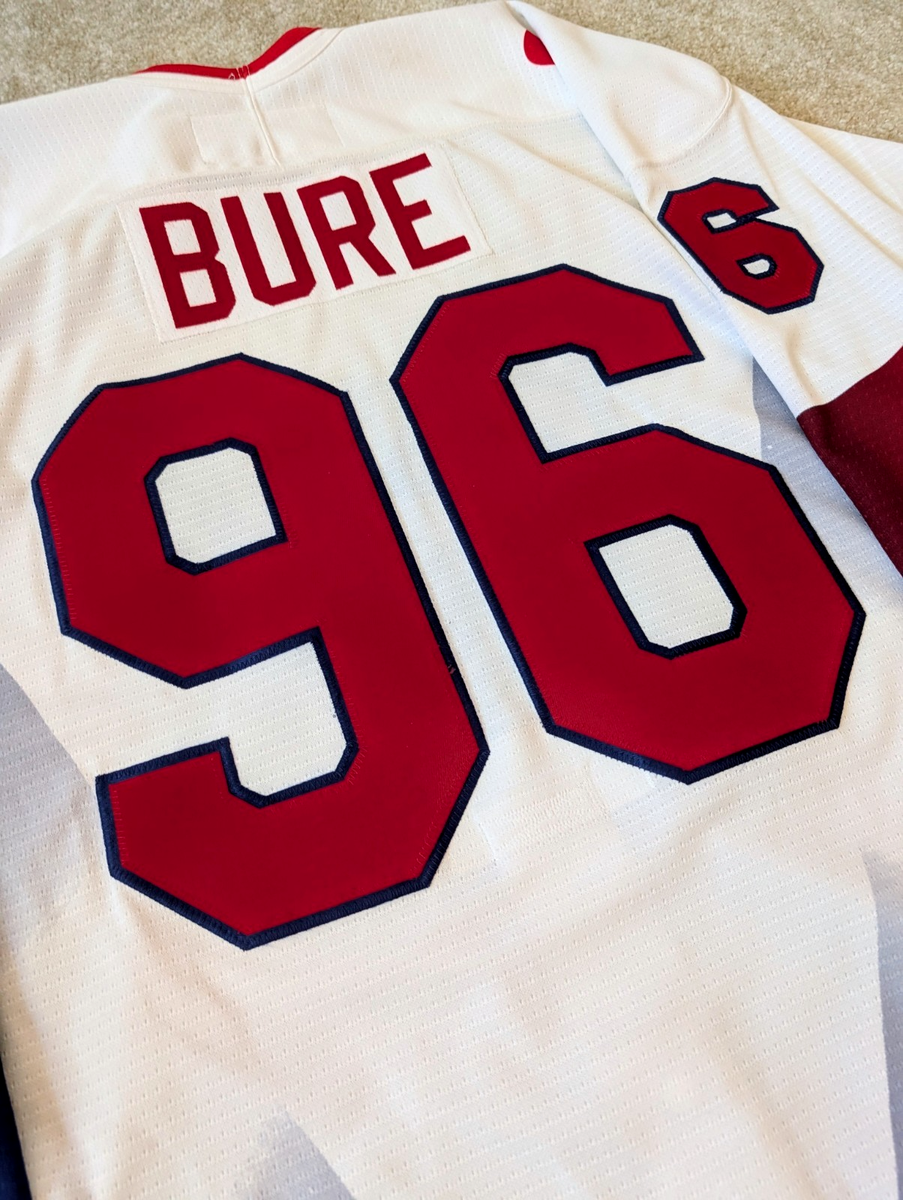 AUTHENTIC Vintage 90's NIKE Russia Olympics Pavel Bure #96 Hockey