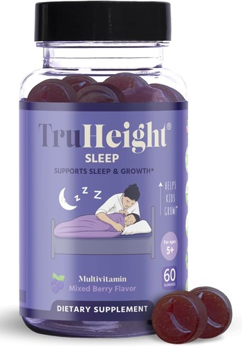 TruHeight Sleep Gummies - Kids & Teen Natural Sleep Aid for Maximum Growth -