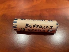 $2 Roll of Buffalo Nickels - Various Dates and Mint-Marks - Full Dates