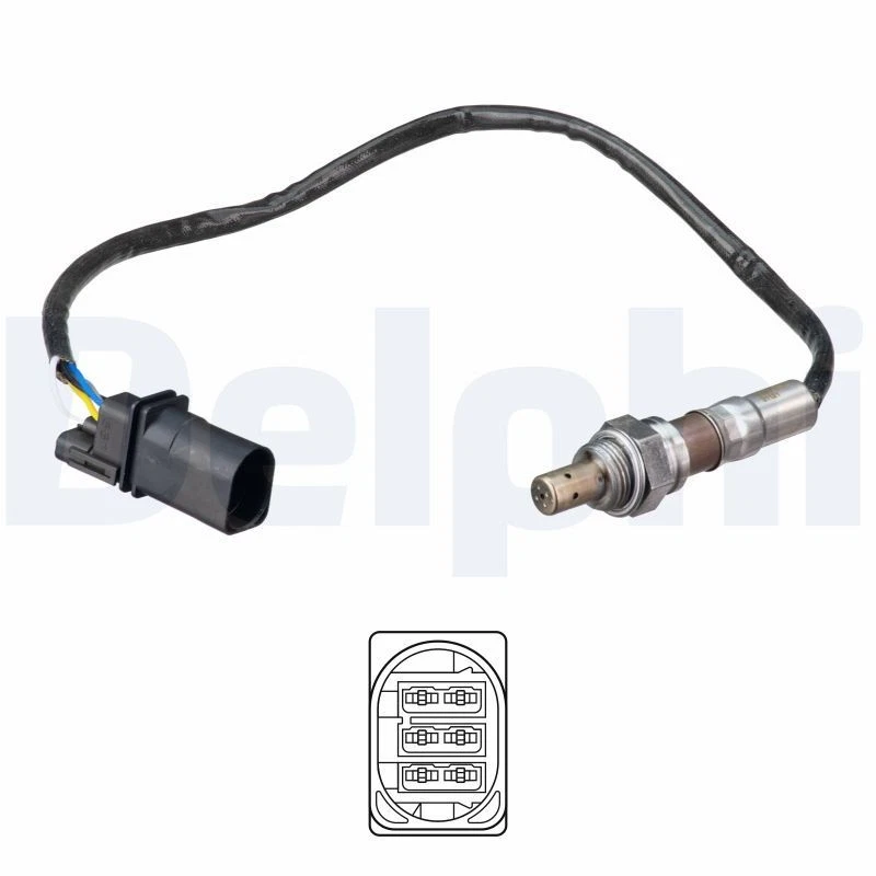 ES21149-12B1 LAMBDA OXYGEN O2 SENSOR DELPHI FOR AUDI A1,8XK,8XF 1.4 TFSI,1.6 TDI - Image 2 of 4