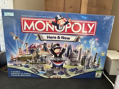 Monopoly, Here & Now - America Has Voted - 2006 Edition Board Game - NEW SEALED!