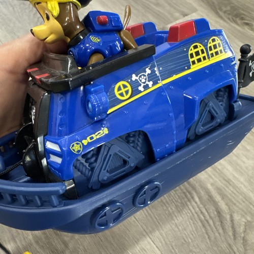 Paw Patrol Pirate Pups - Vehicle Ships W/ Chase & Marshall Complete Set VHTF Toy - Picture 10 of 13