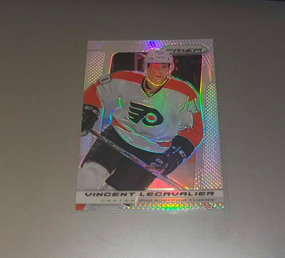 13/14 PANINI PRIZM VINCENT LECAVALIER RAINBOW REFRACTOR SP #312