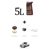 Hoffcar Set Service 3 Filter Und 5L ÖL FüR Ford Transit Connect Ii 1.6