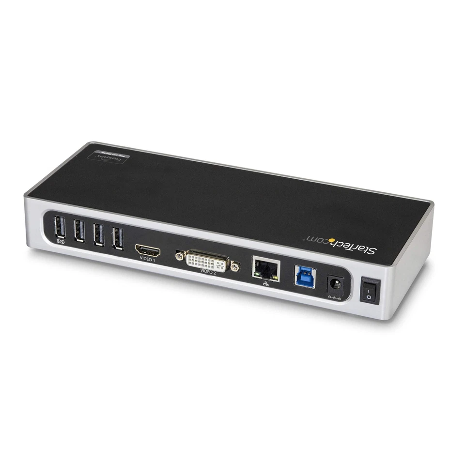 	StarTech.com USB 3.0 Docking Station - Dual Monitor Laptop Docking Station w... - Image 3 of 4