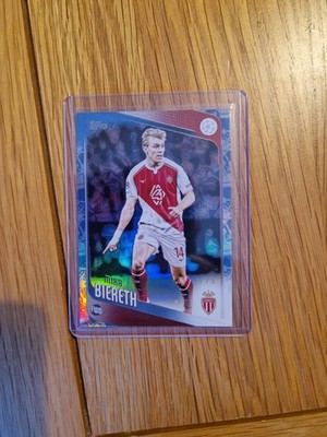 Mika Biereth 2025-26 Topps UEFA AS Monaco RED Parallel 5/5
