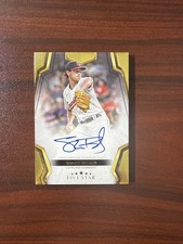 2024 Topps Five Star Shane Bieber Gold Foil On Card Auto #FSA-SB