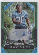 2019 Panini Prizm Rookies Green Scope 29/75 Jordan Scarlett #376 Auto 0c2